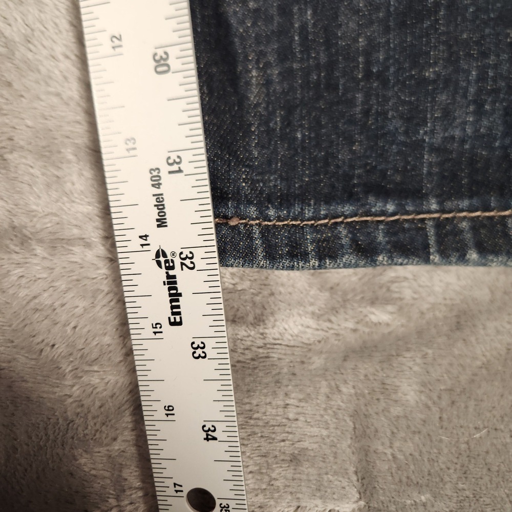 Levi's 511 Slim Fit Jeans Mens 36x32 Dark Blue Excellent Denim Pants 04511-4172 - Picture 4 of 13